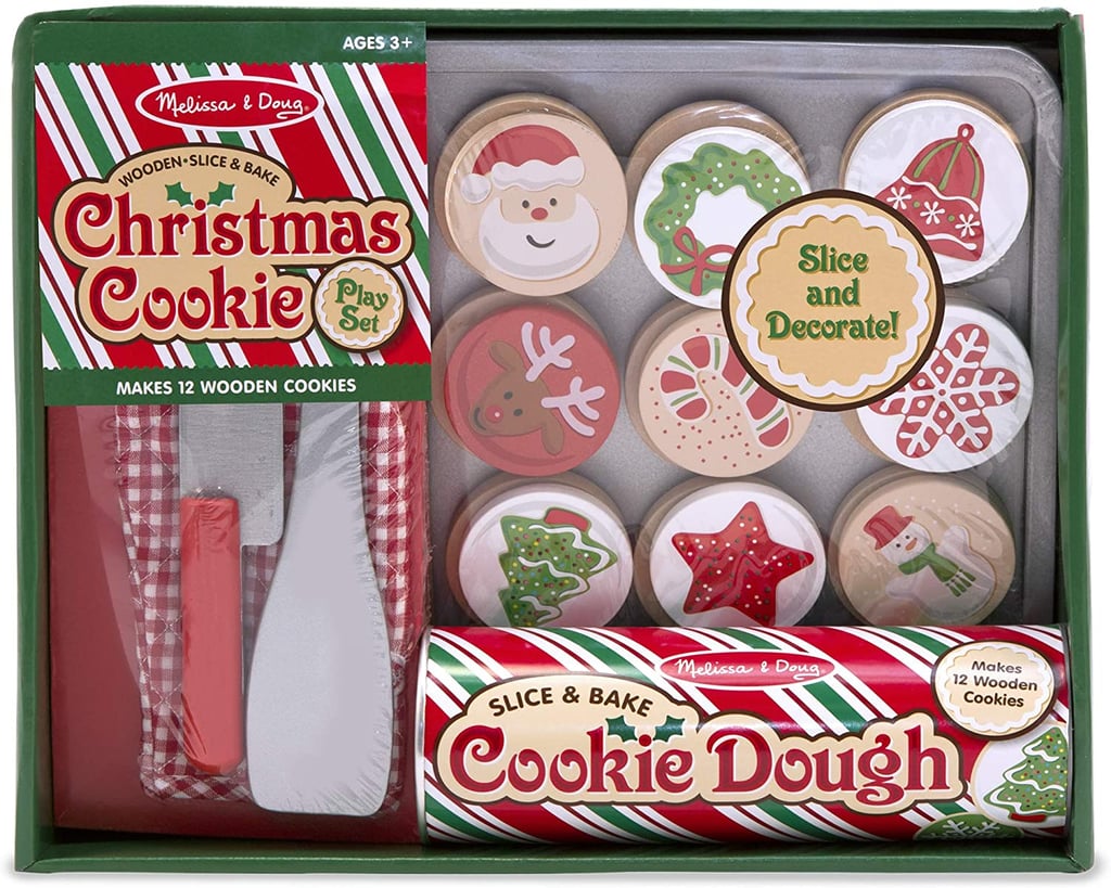 Melissa & Doug Slice & Bake Christmas Cookie Play Set 33 Holiday Themed Toys Perfect for