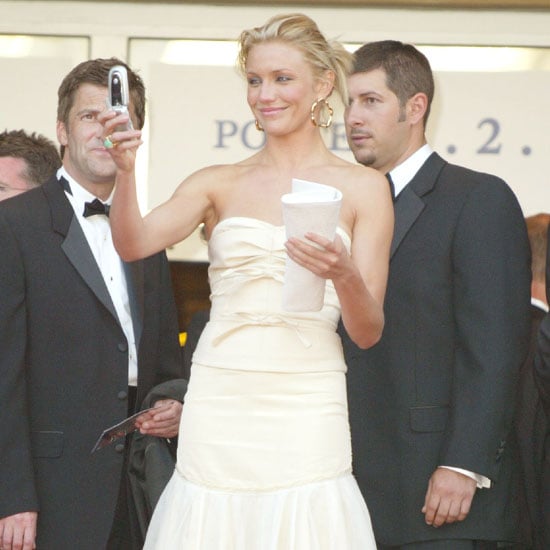 Cameron Diaz captured the crowd on her way into the 2004 premiere of Shrek.