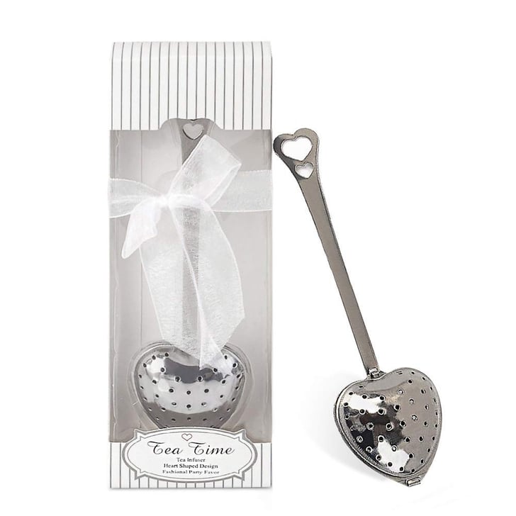 Tea Time Heart Shaped Tea Infuser Spoon Best Wedding Favors From