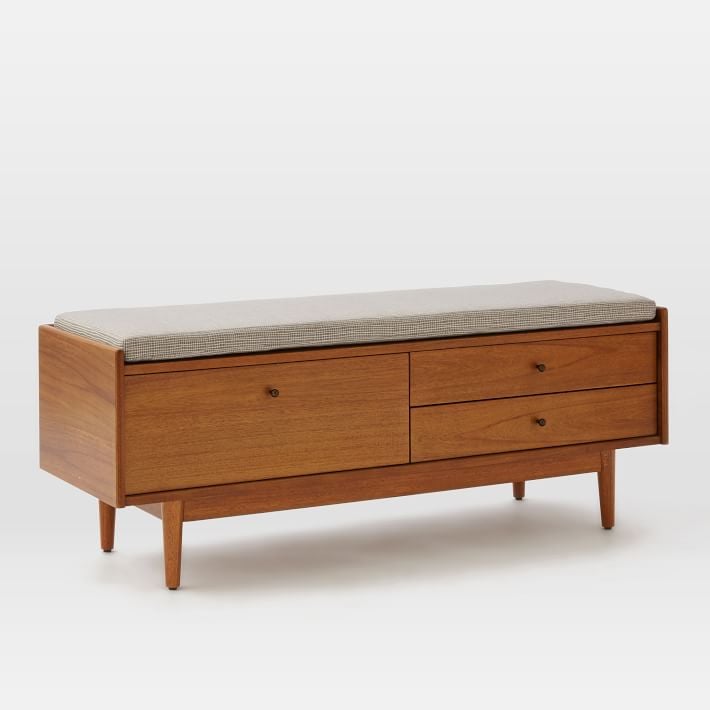 West Elm Mid-Century Entryway Bench