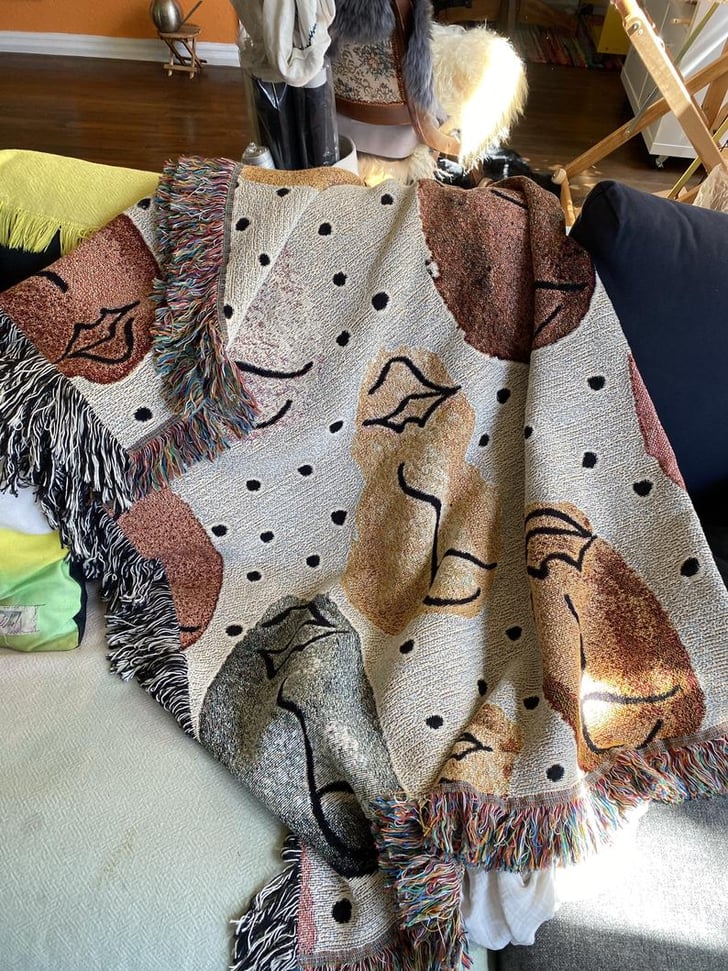 Art Throw Blanket Best Handmade Gifts From Etsy POPSUGAR Smart