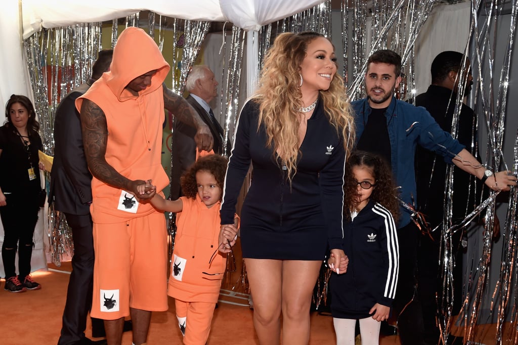Mariah Carey and Nick Cannon Family 2017 Kids' Choice Awards