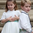 Prince George and Princess Charlotte Made a Hilarious Entrance to Eugenie's Wedding