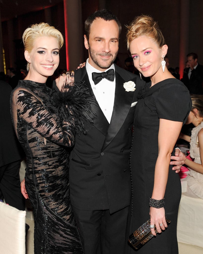 Tom Ford was in good company with Anne Hathaway and Emily Blunt during the special Met Gala dinner.
Source: Billy Farrell/BFANYC.com
Tom Ford was in good company with Anne Hathaway and Emily Blunt during the special Met Gala dinner.
Source: Billy Farrell/BFANYC.com