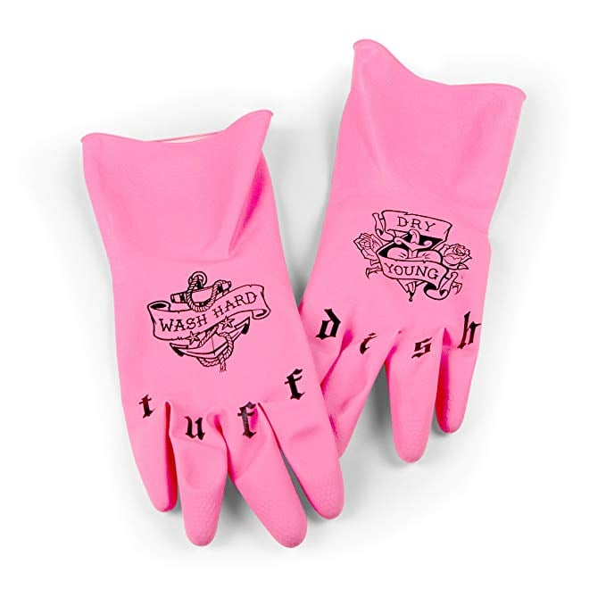 Tuff Dish Tattooed Dish Gloves