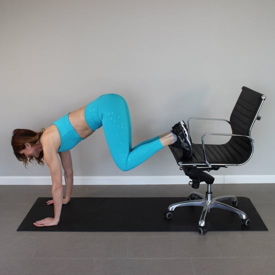 Full-Body Pilates Workout Using Office Chair