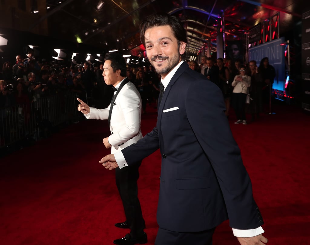 Diego Luna Brings Ex-Wife and Kids to the Rogue One Premiere