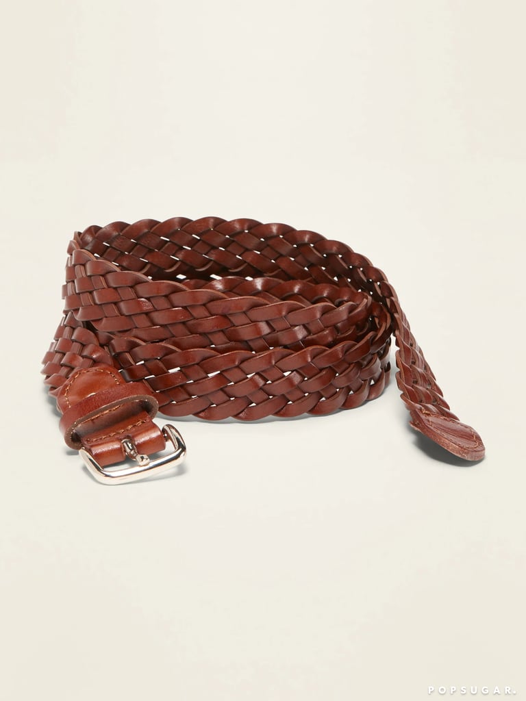 Old Navy Braided Faux-Leather Belt (1")