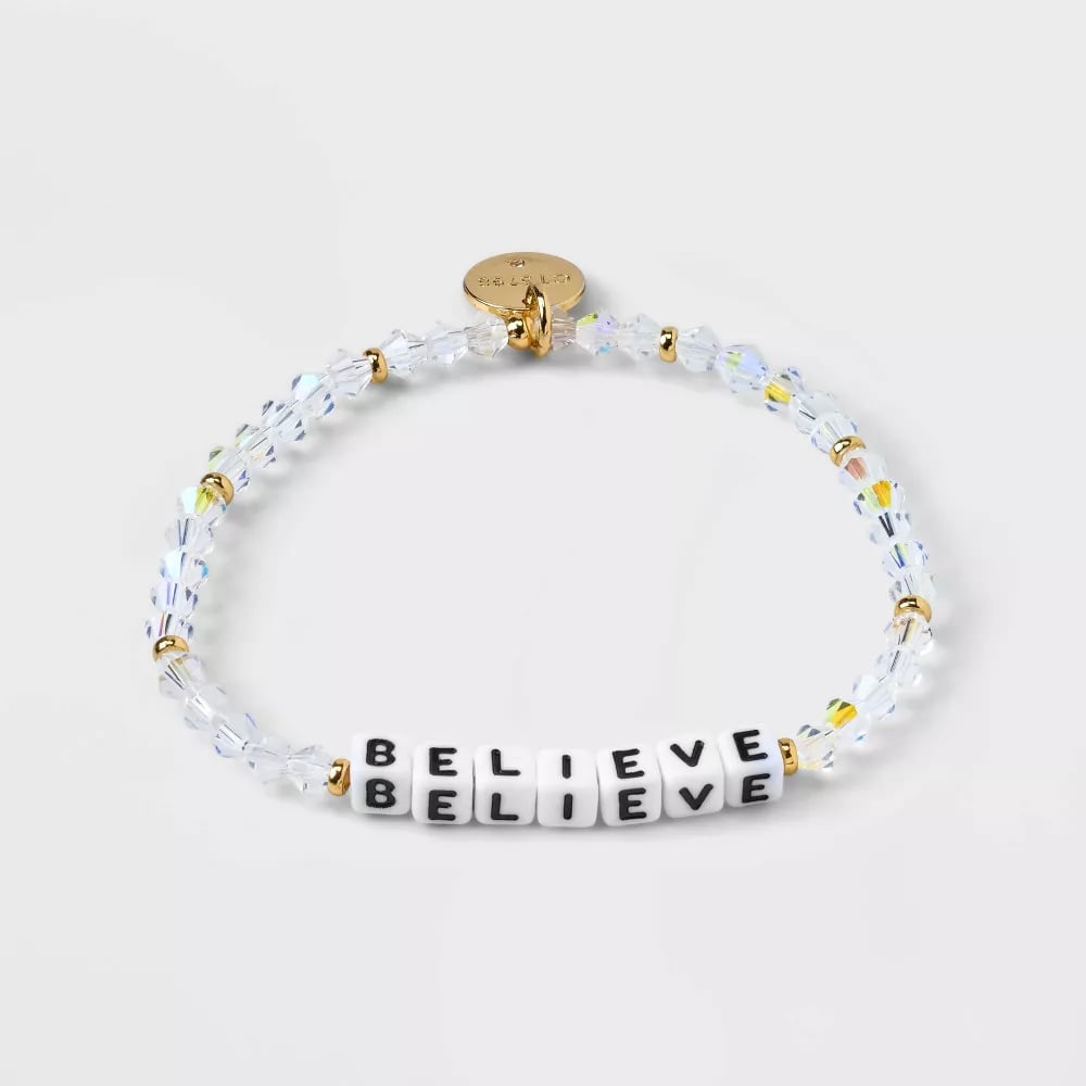 Little Words Project Believe Beaded Bracelet