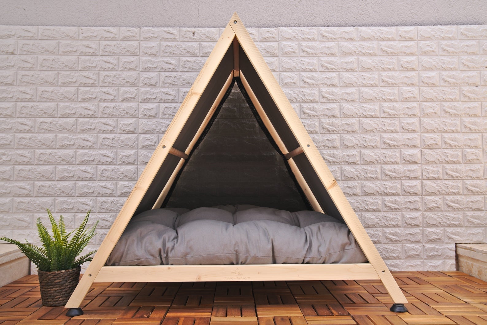 Natural Spruce Wood Dog House Treat Yourself to the 20 Best Etsy