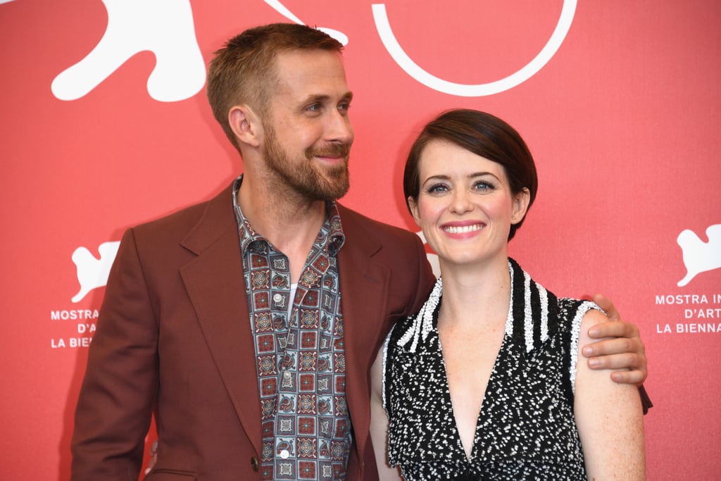 With Claire Foy.