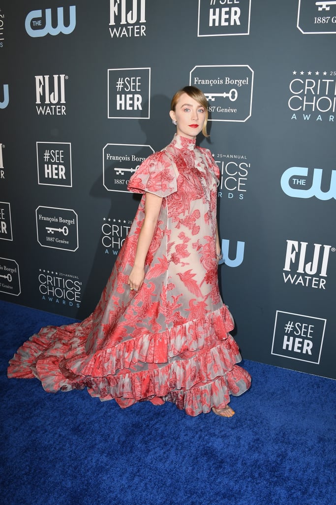 Saoirse Ronan's Erdem Dress at Critics' Choice Awards 2020
