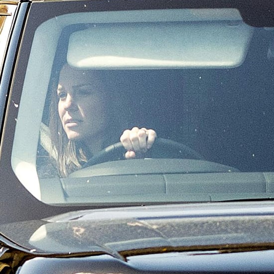 Kate Middleton Driving Around London 9 Months Pregnant