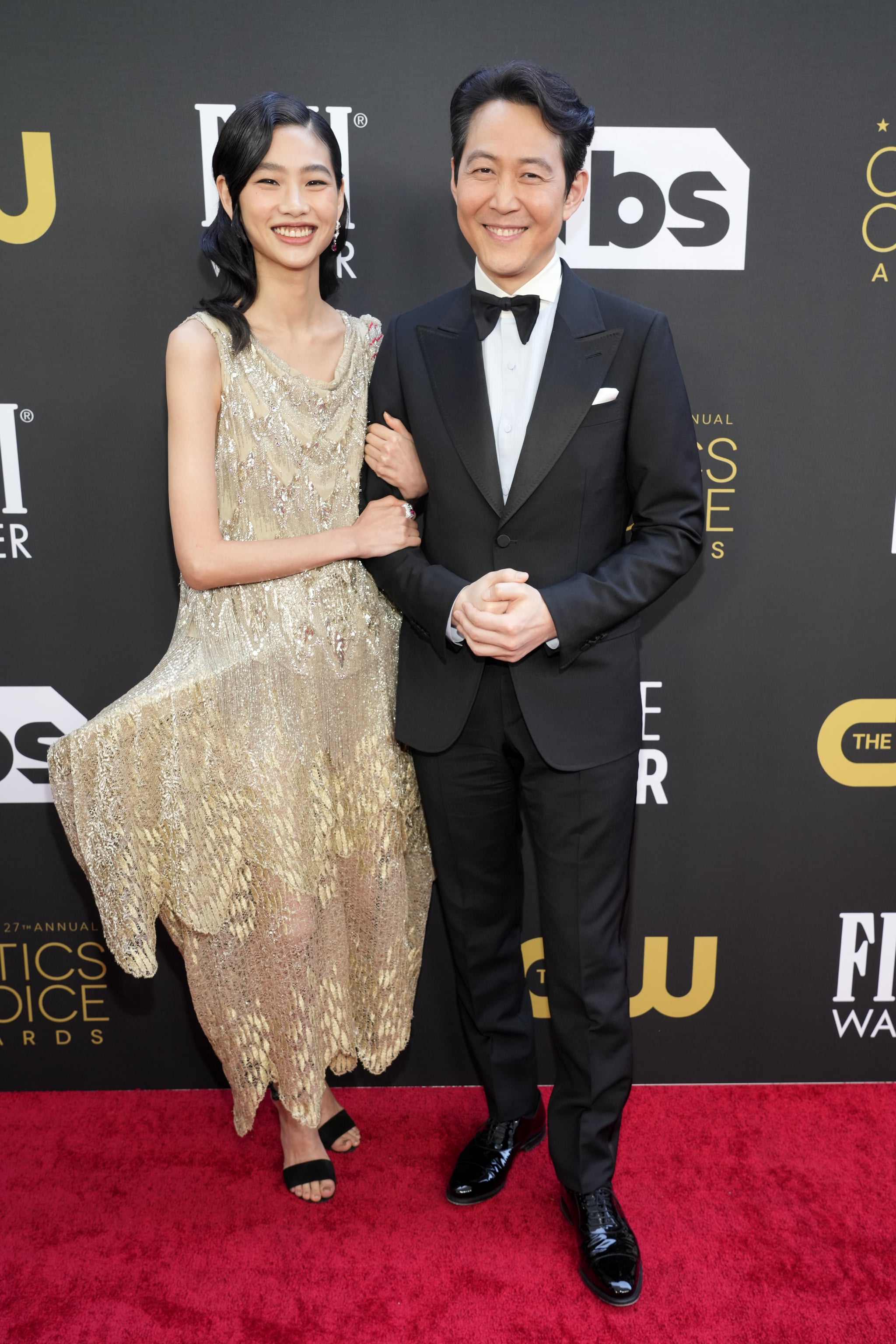 HoYeon Jung Wore Louis Vuitton To The 2022 Critics' Choice Awards