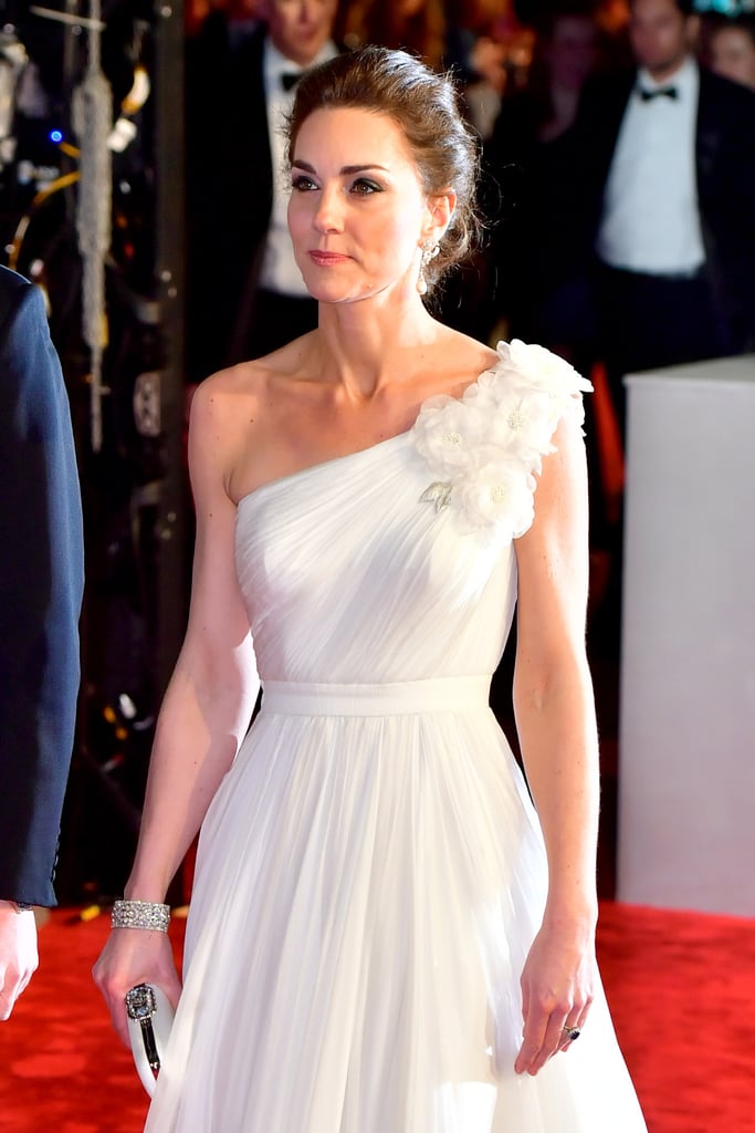 Kate Middleton's White Dress at the BAFTA Awards 2019