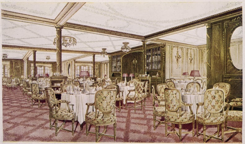 泰坦尼克号的一流的餐厅