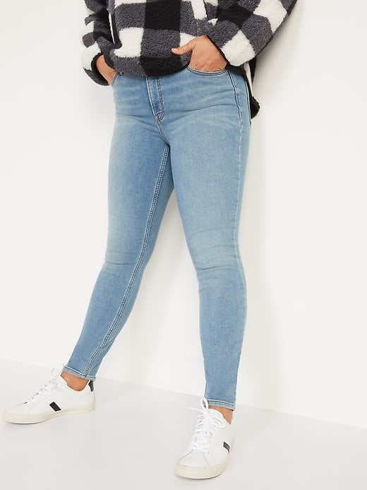 Warm Rockstar Super Skinny Jeans 