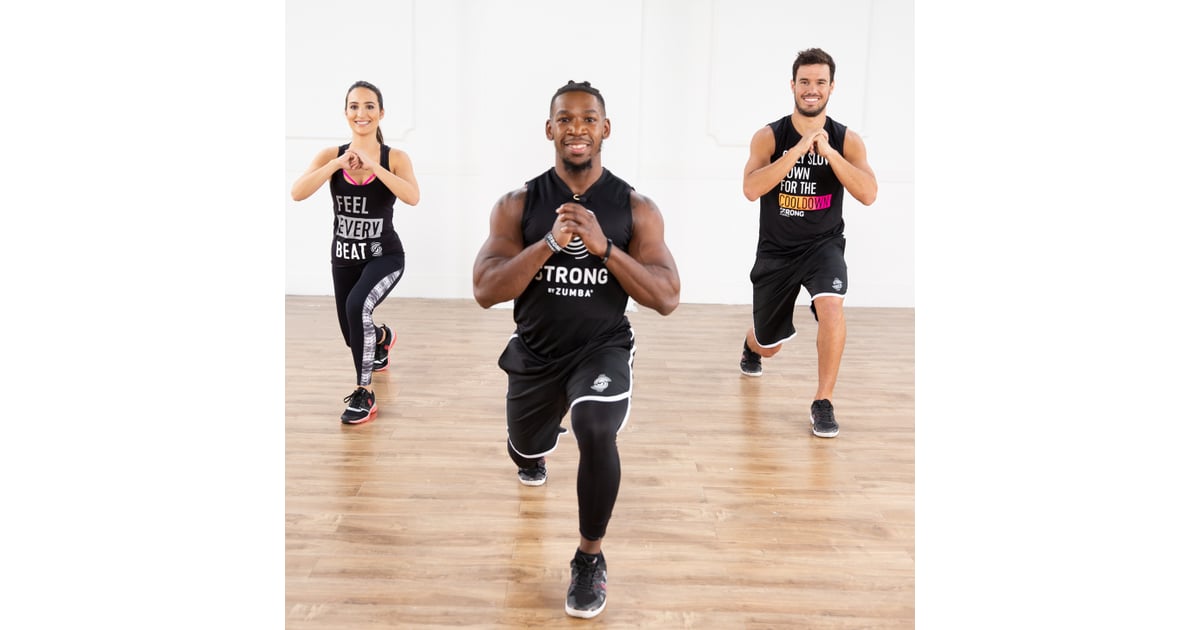 7 Minute Strong By Zumba Leg Workout Popsugar Fitness