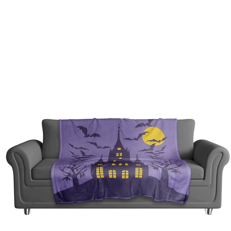 A Haunted Throw Blanket: Sokolowski Haunted House Throw