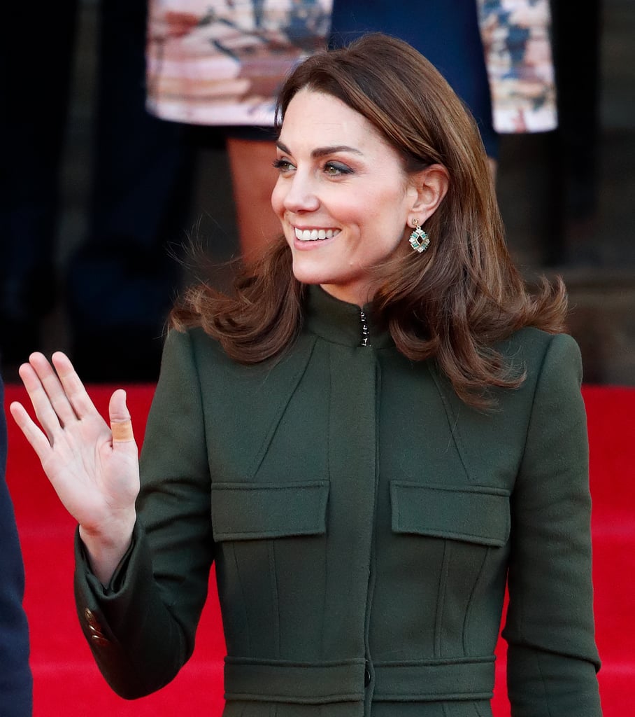Kate Middleton Wears a Zara Dress Under Her McQueen Coat