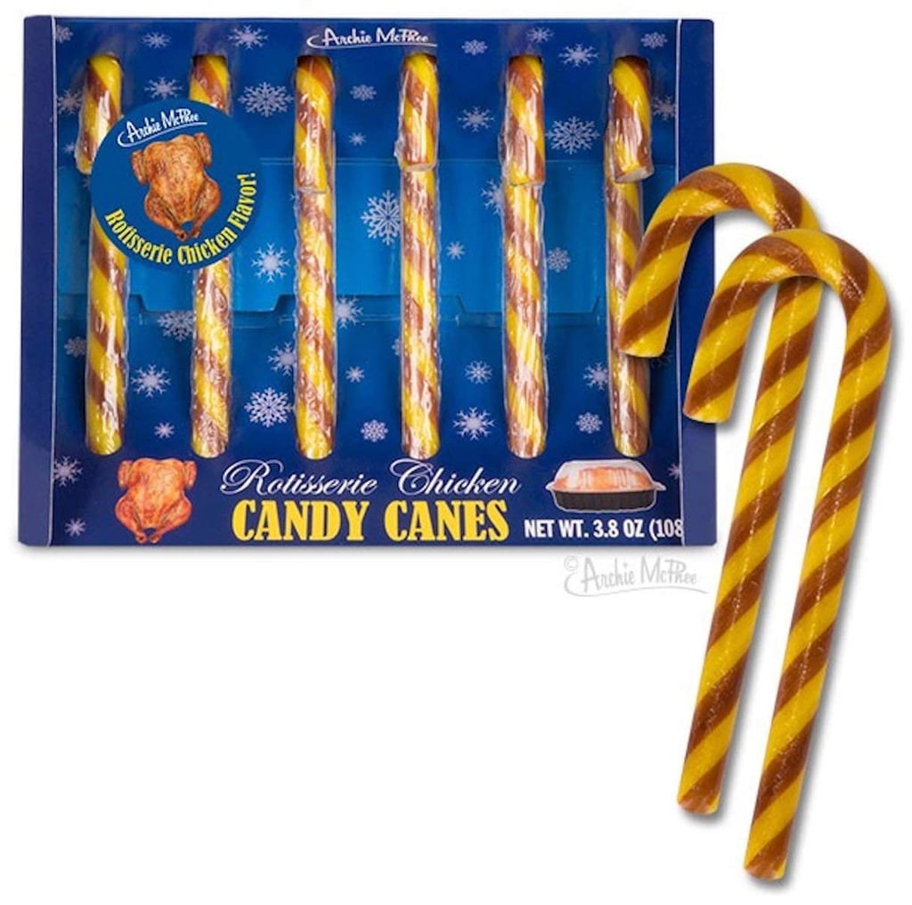 Rotisserie Chicken-Flavored Candy Canes