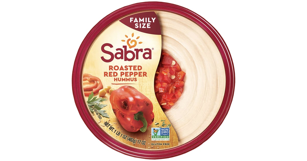 Sabra Roasted Red Pepper Hummus The 12 Best Chickpea Snacks and Foods POPSUGAR Fitness Photo 4