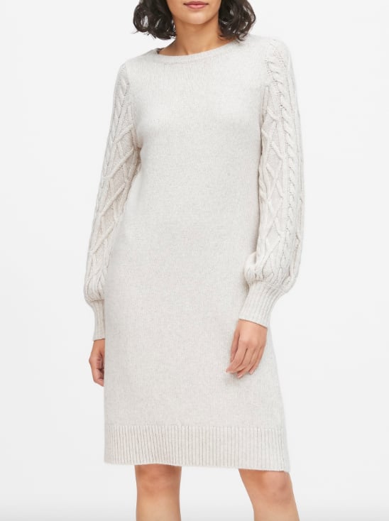 Petite cable knit dress Outlet