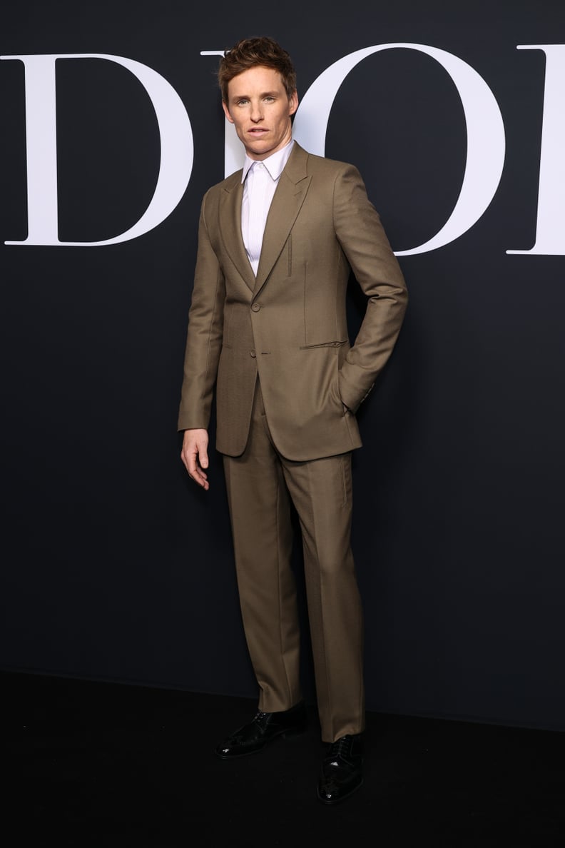 Eddie Redmayne at the Dior Homme Menswear Fall 2023 Show