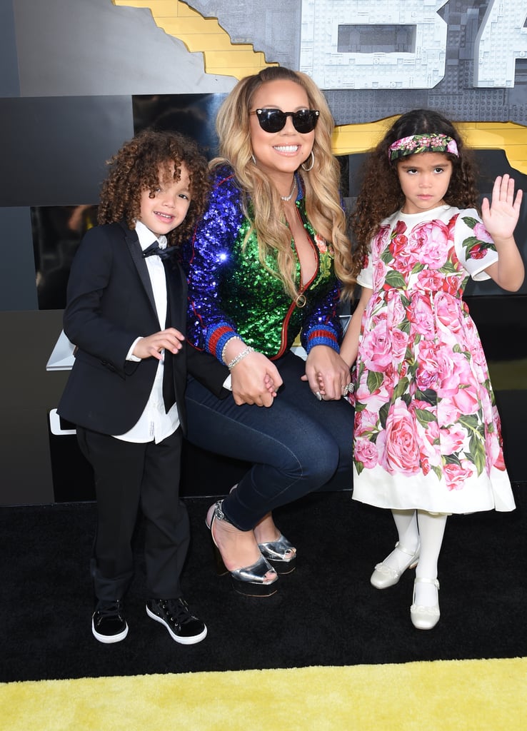 Mariah Carey and Her Kids at the Lego Batman Movie Premiere