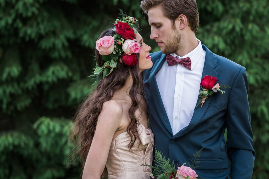 Woodsy Pink Bohemian Wedding