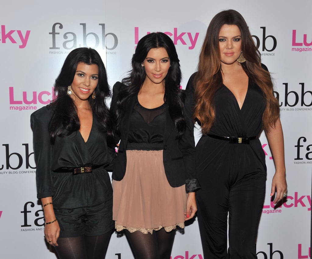 2012: Kim, Khloé, and Kourtney Kardashian