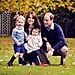 Kate Middleton and Prince William Official Family Portraits
