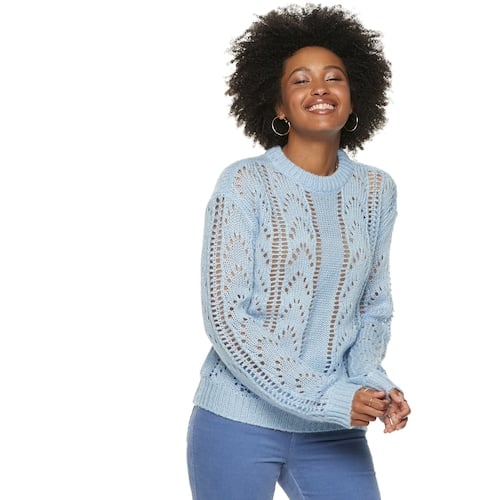 POPSUGAR Pointelle Sweater