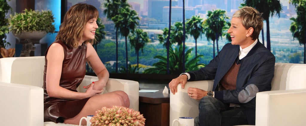 Dakota Johnson Talks About Fifty Shades Darker on Ellen