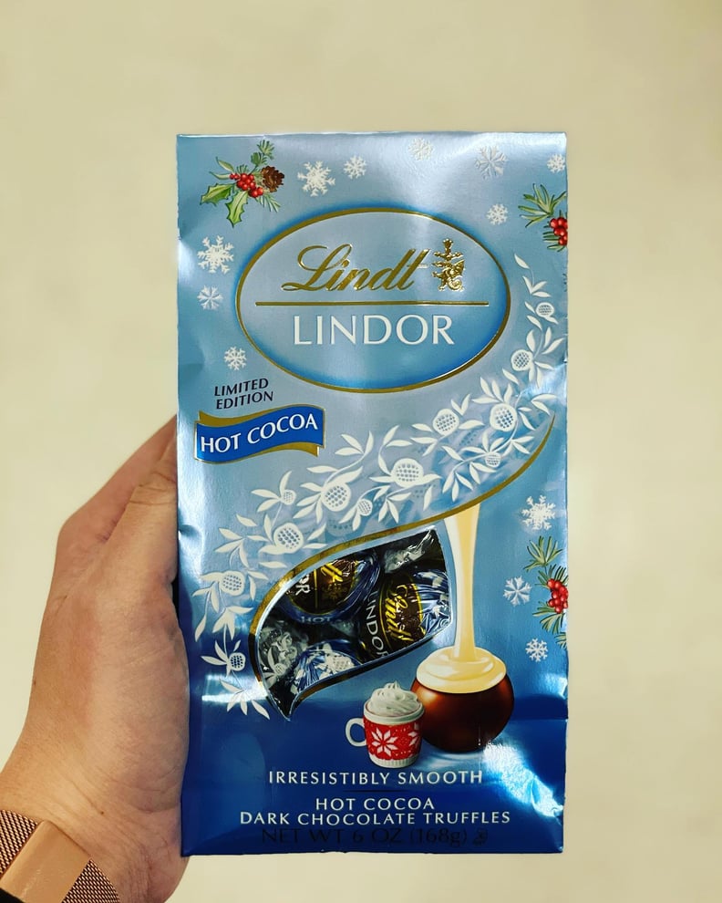 Lindt Lindor Holiday Hot Cocoa Dark Chocolate Truffles