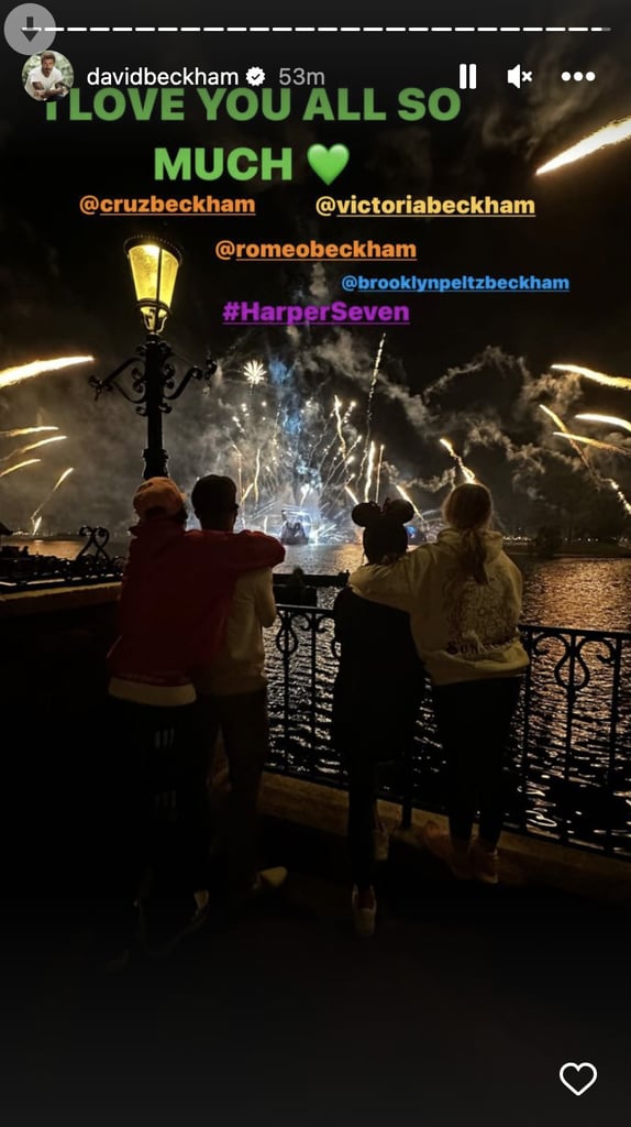 David, Victoria Beckham Take Family to Disney World | Photos