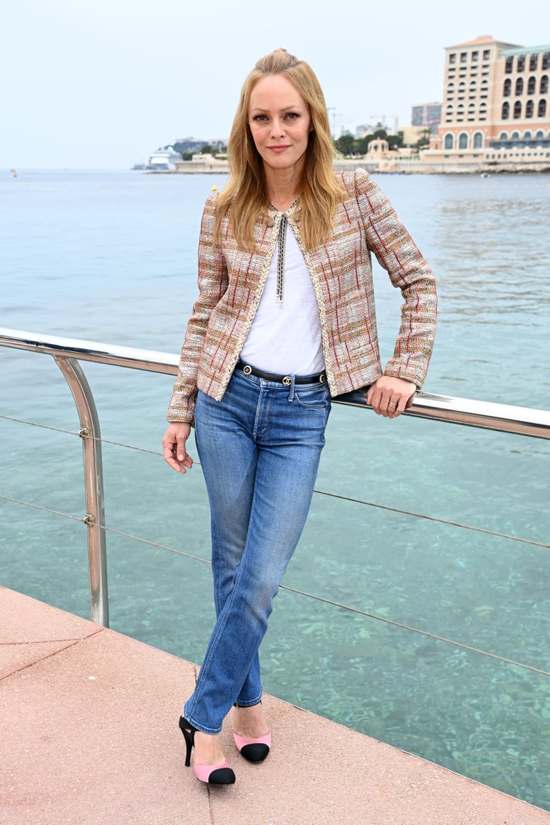 Vanessa Paradis at the Chanel Cruise 2023 Runway Show