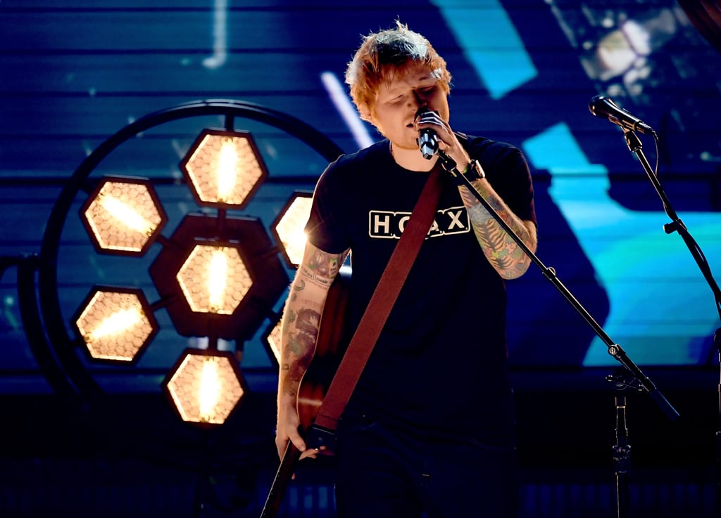 February: He Dropped Jaws at the Grammys With His "Shape of You" Performance