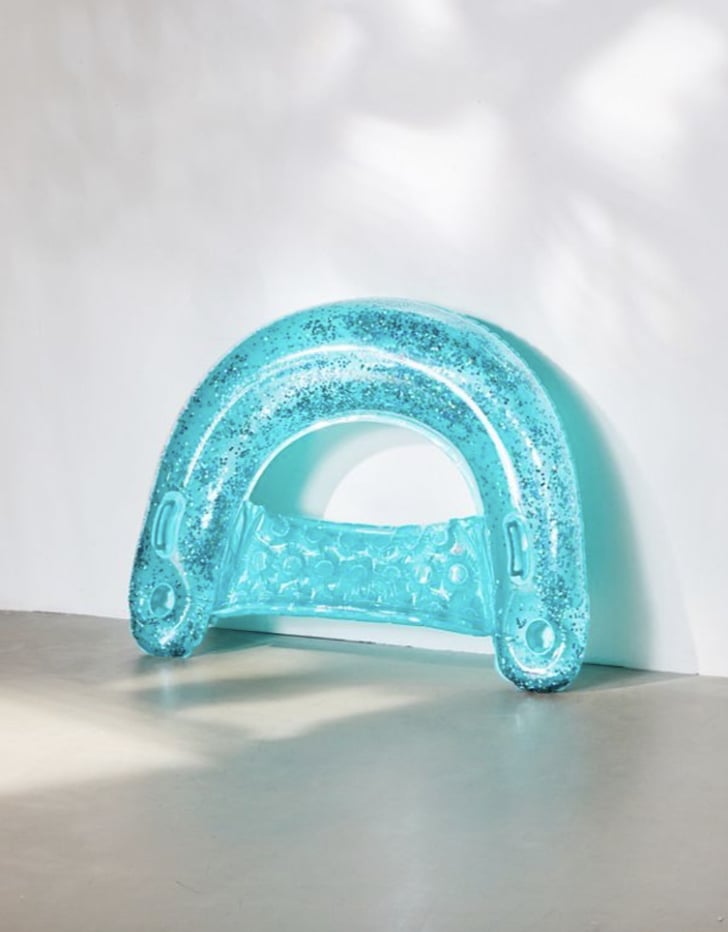 Glitter chair pool float top