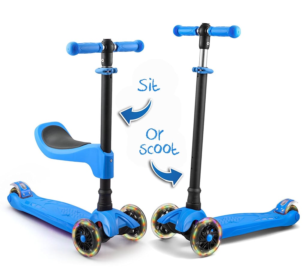LaScoota 2in1 Kick Scooter with Removable Seat Gift Guide For 4