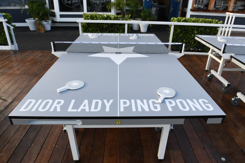 Who Wouldn't Be Down For a Game of Ping Pong at This Table?