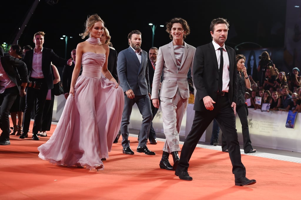 Timothée Chalamet, Lily-Rose Depp Venice Film Festival 2019