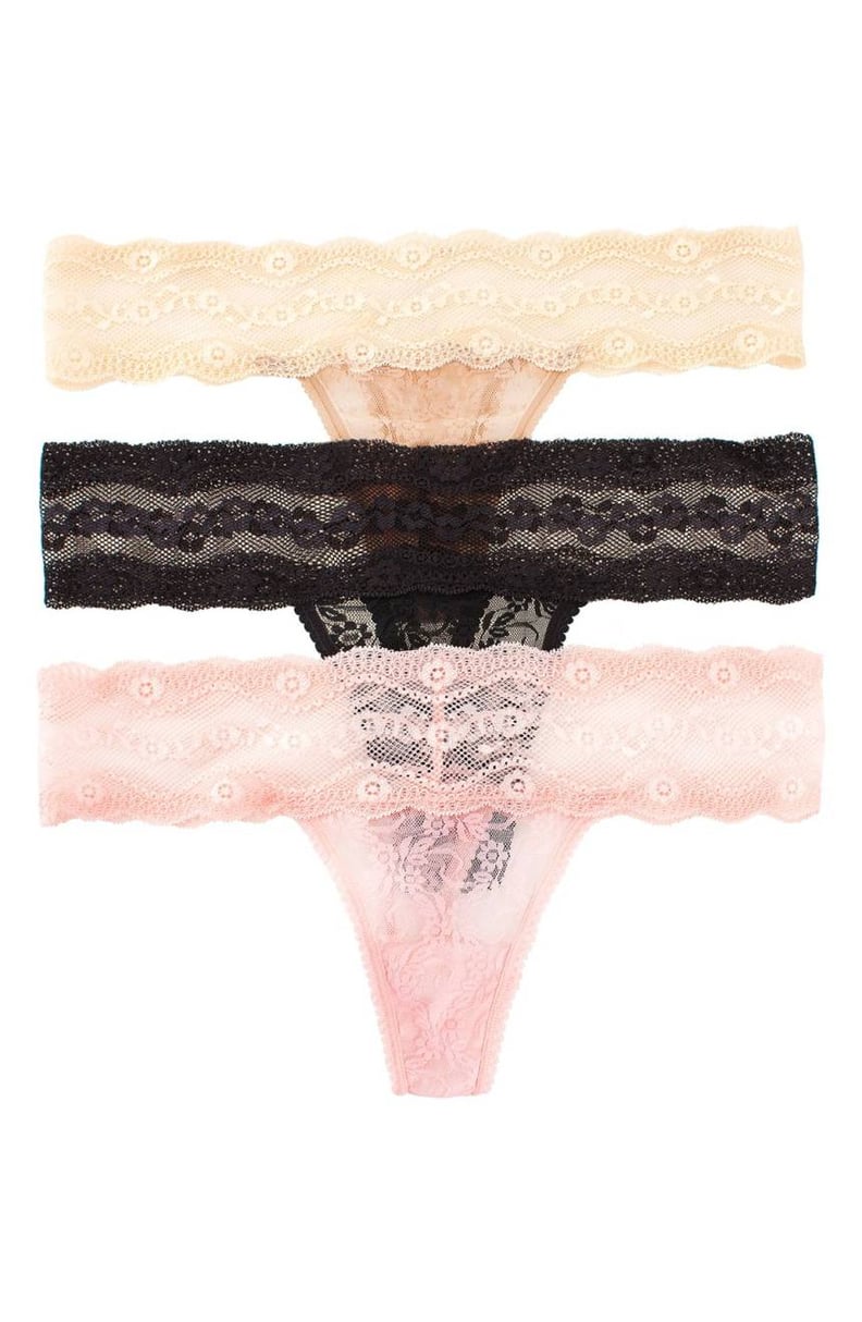 Lace Thong Set