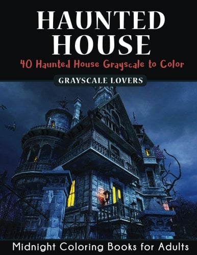 Download Haunted House Horror Midnight Coloring Books Challenge 7 14 Terrifying Adult Coloring Books That Aren T For Hallo Weenies Popsugar Smart Living Photo 4