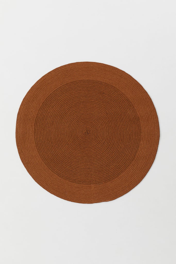 Round Jute Bath Mat