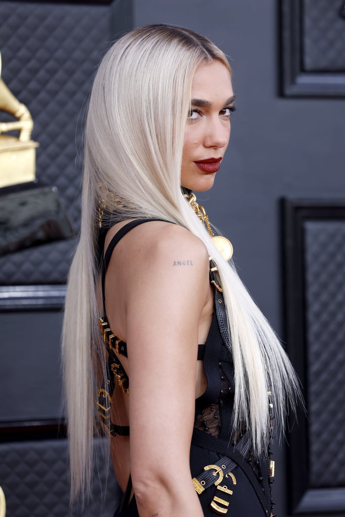 Dua Lipa Debuts Blonde Hair Colour at 2022 Grammys