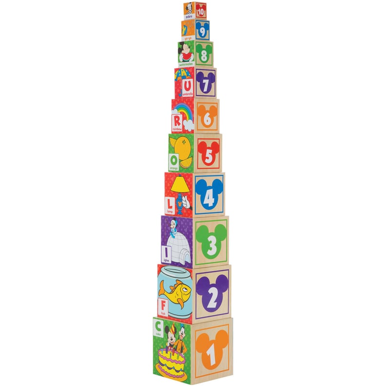 Melissa & Doug Alphabet Nesting and Stacking Blocks