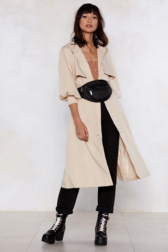 Sleeve 'Em Wanting More Trench Coat