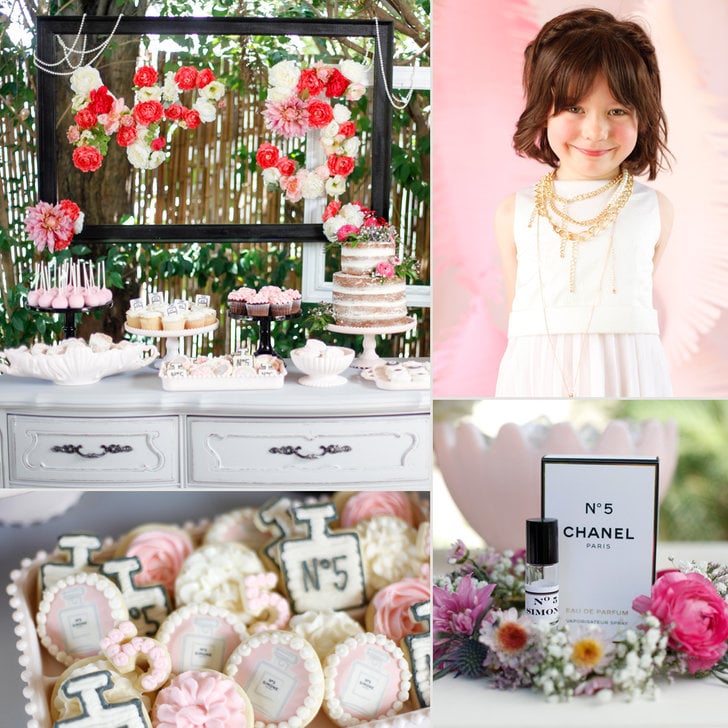 Super Chic Chanel Inspired Birthday Party  Birthday Party Ideas for Kids