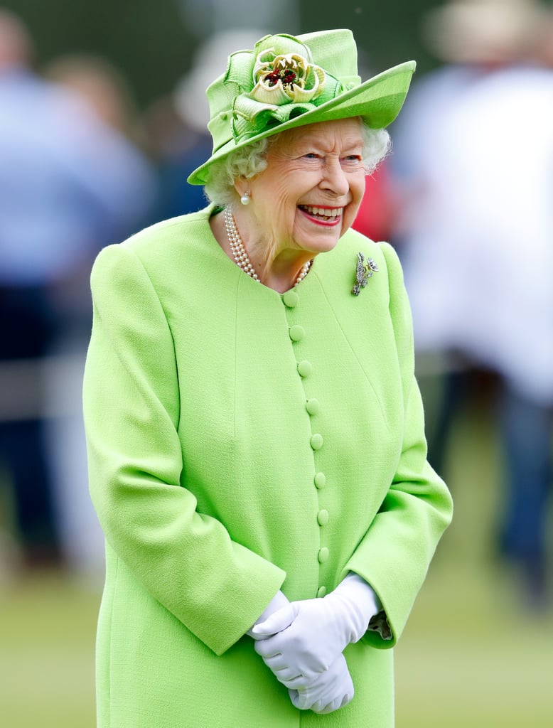 Queen Elizabeth II at The Royal Windsor Cup 2021